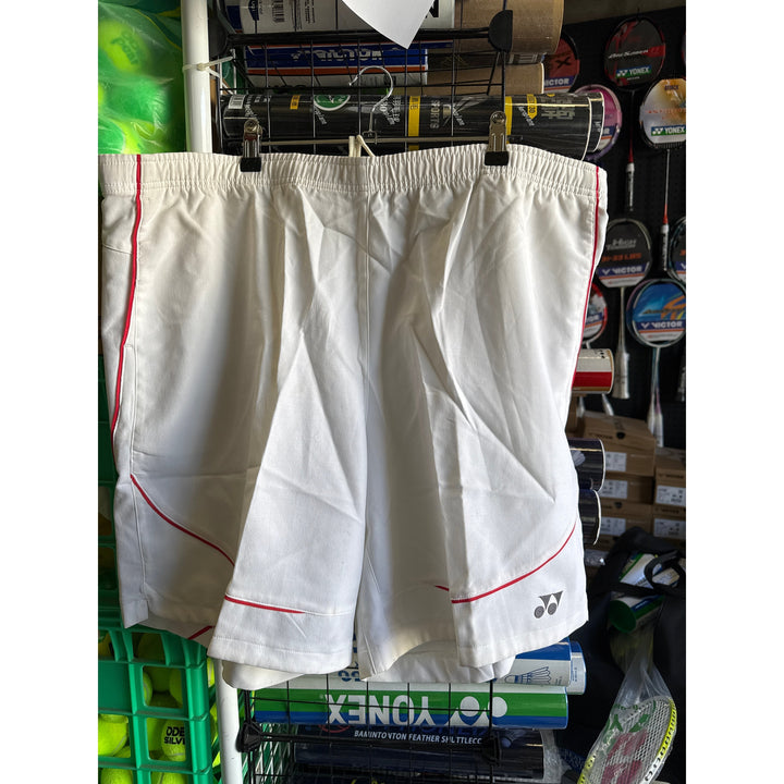Yonex Sport Athletic Shorts White 15001（yellowing ON sale）