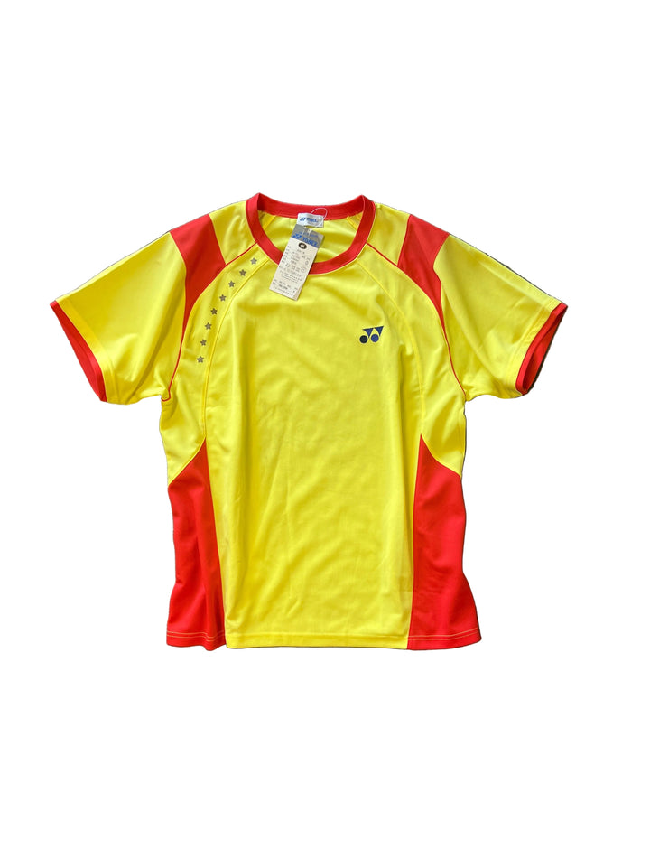YONEX Man's Badminton Sport short sleeve BO-71C Beijing 2008 Olympic Games Competition Attire (ANTIQUES)