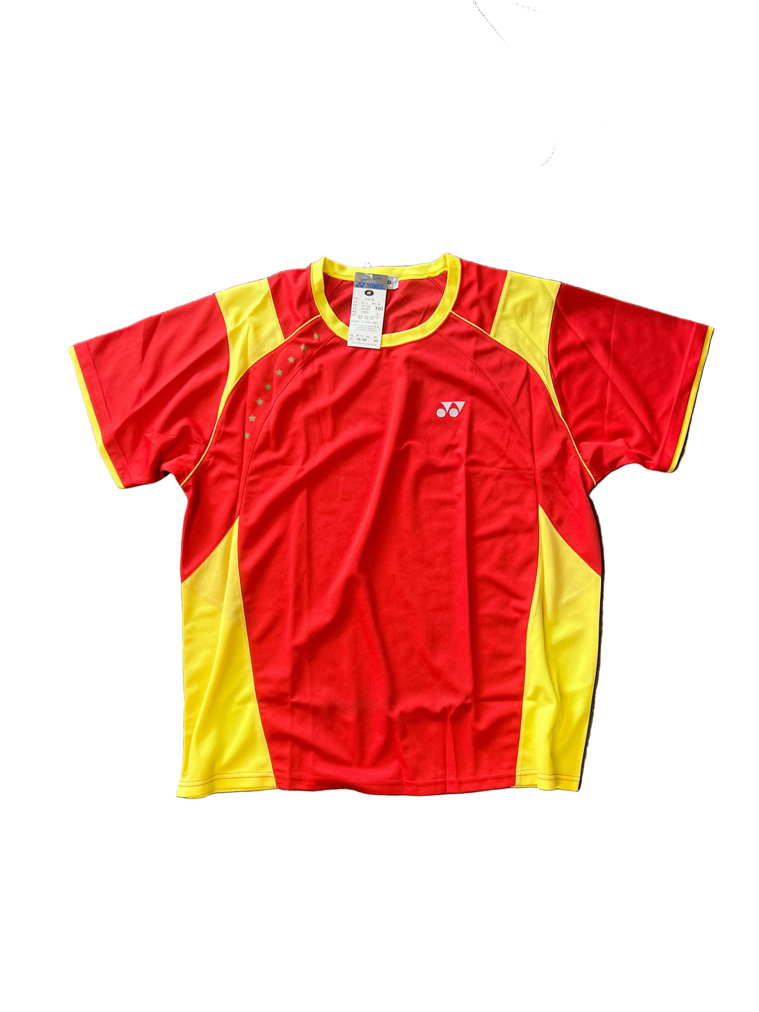 YONEX Man's Badminton Sport short sleeve BO-71C Beijing 2008 Olympic Games Competition Attire (ANTIQUES)