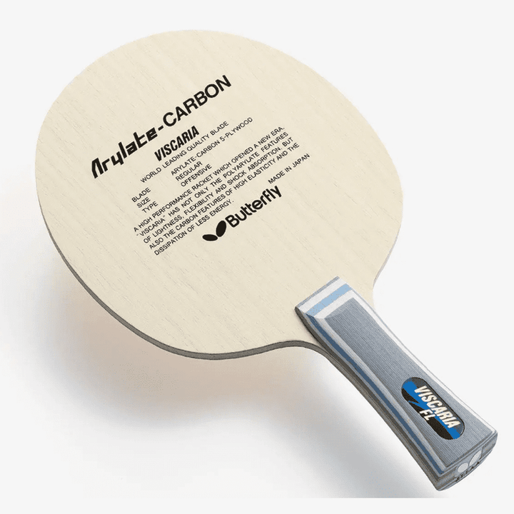 BUTTERFLY24010,30041 Arylate-Carbon Viscaria Table Tennis Blade Arylate-Carbon 5-Plywood