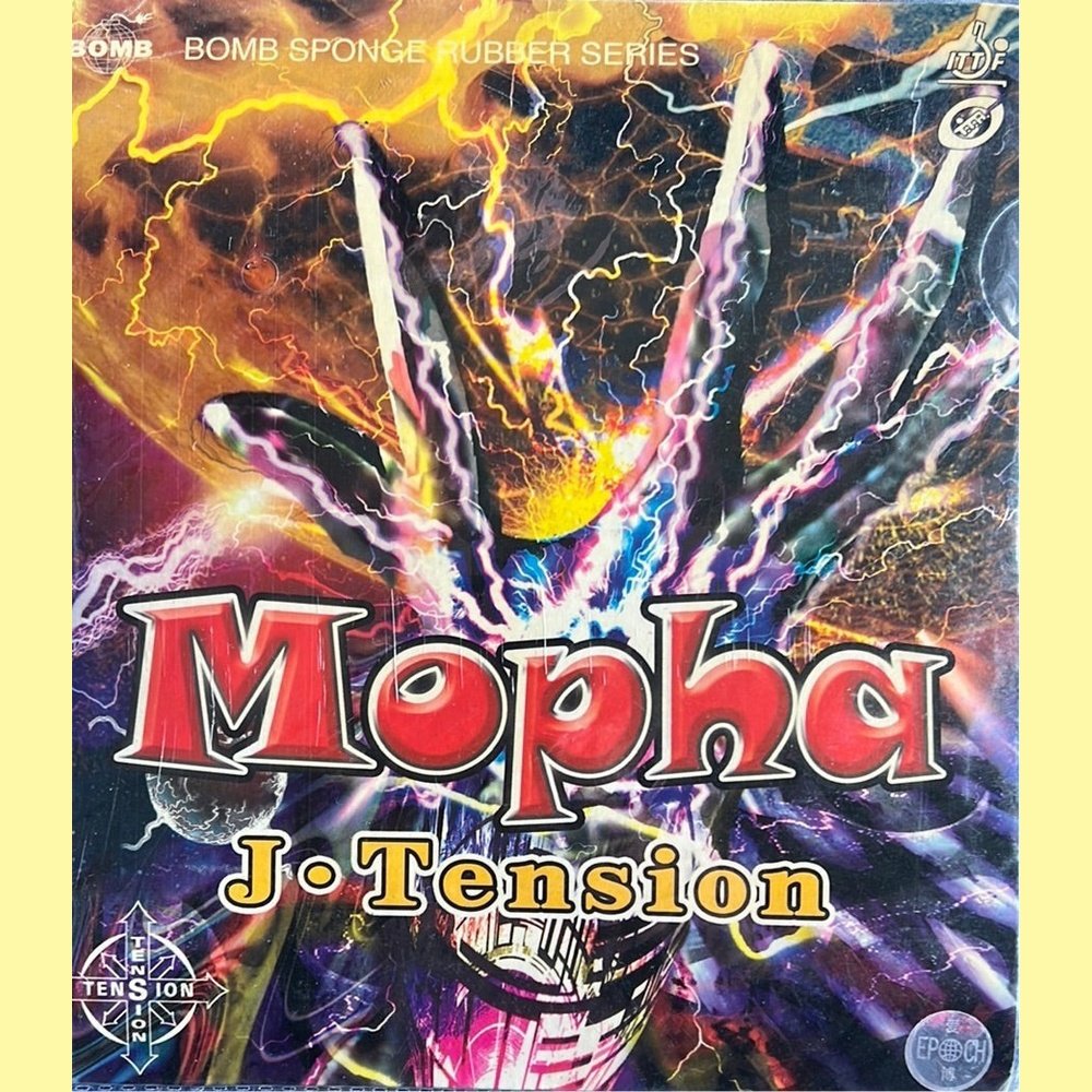OTHER Bomb Mopha J.Tension Pips in Table Tennis Rubber - BLACK product image - OTHER table tennis rubber