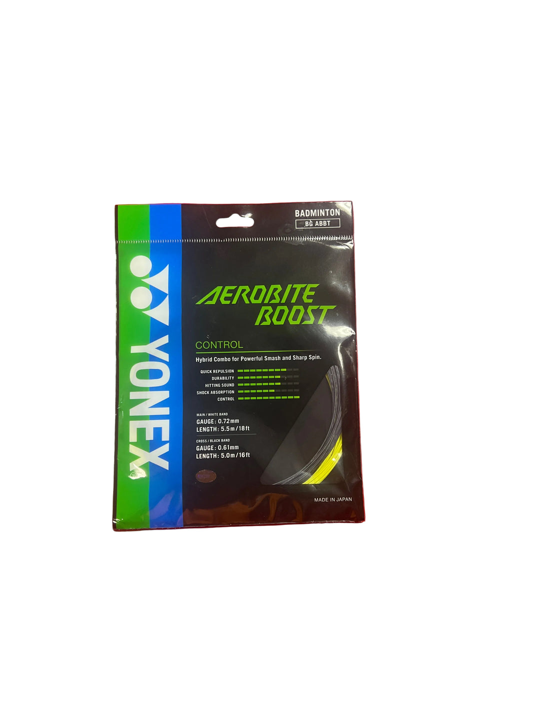YONEX Aerobite Boost Badminton String ABBT - GREY