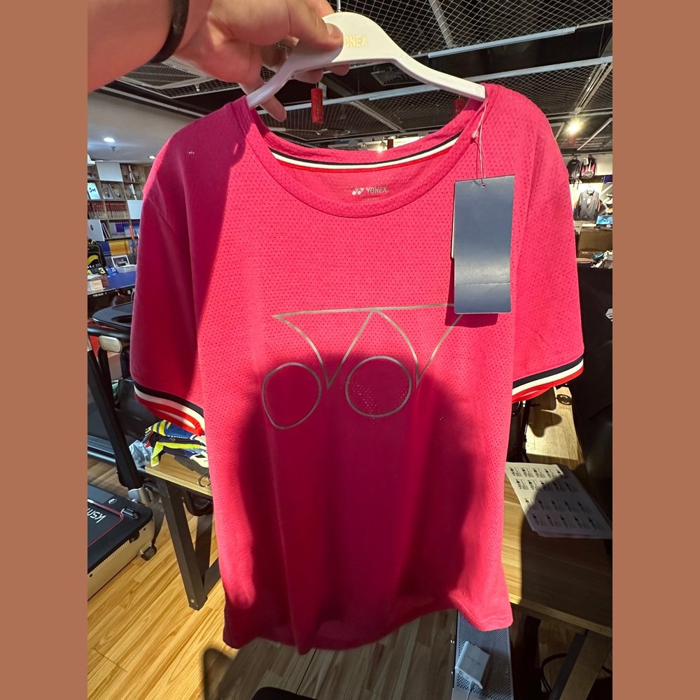 YONEX Sports Short Sleeves （Women）215219BCR product image - YONEX Sports short sleeve