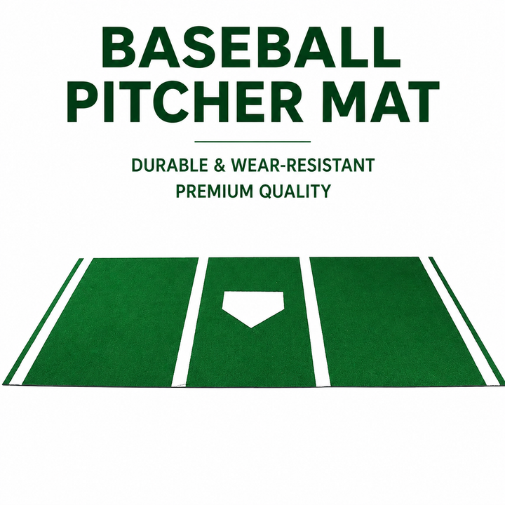 SPP Baseball &amp; Softball Hitting Mat 300 × 116 cm – Portable Batting Practice Mat