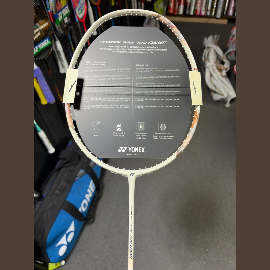 YONEX Badminton Racket Nanoflare 700 Game 4UG6 Unstrung