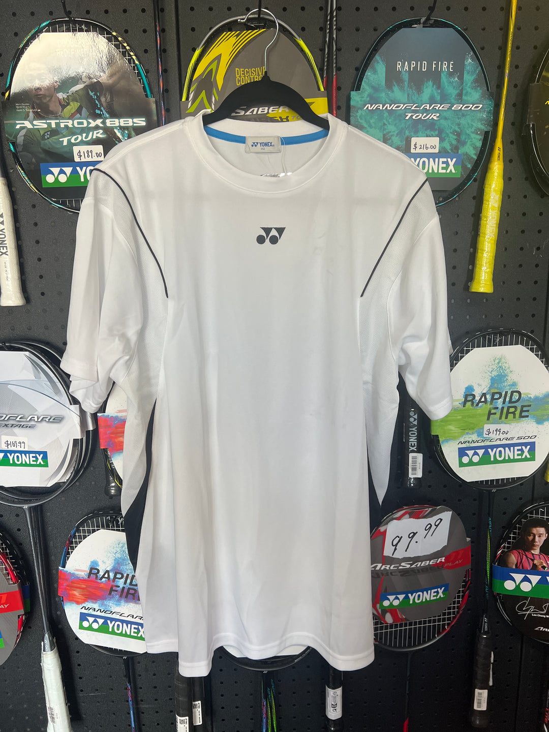 YONEX Badminton Sports Shirt T-Shirt White(141) TW3850