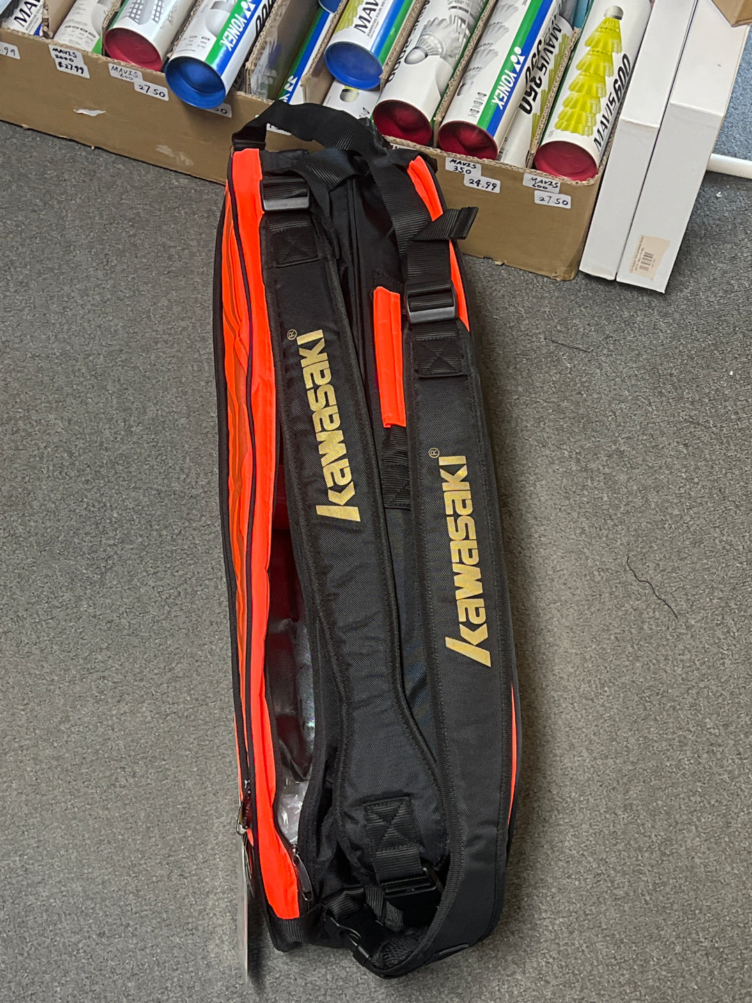 Kawasaki  Racquet Badminton Racket Bag KBB-8651-330（76×32×23CM)