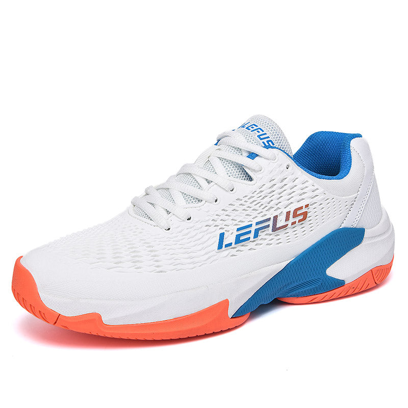 LEFUS Professional Non-Slip Tennis Shoes, Breathable KPU Mesh Sneakers with MD Rubber TPU Sole for Outdoor Sports L033