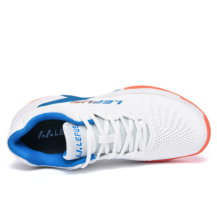 LEFUS Professional Non-Slip Tennis Shoes, Breathable KPU Mesh Sneakers with MD Rubber TPU Sole for Outdoor Sports L033