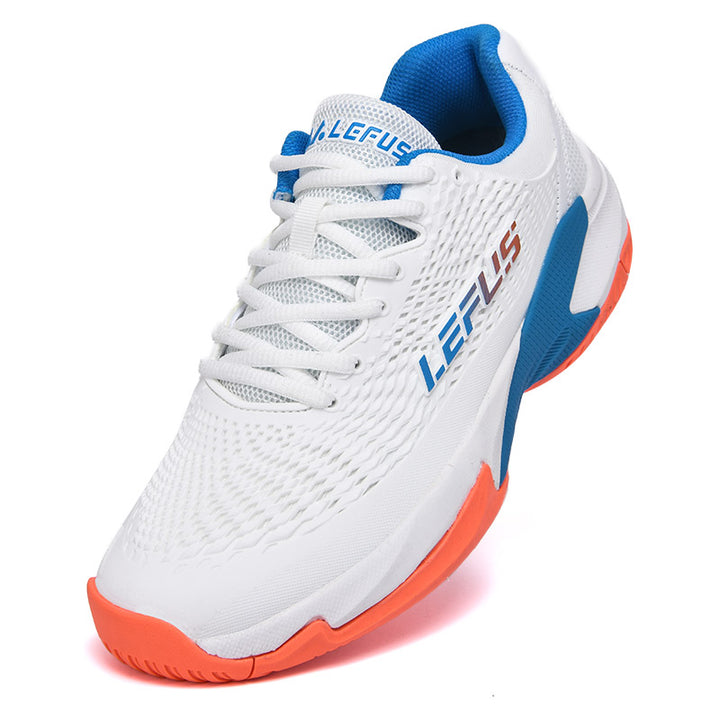 LEFUS Professional Non-Slip Tennis Shoes, Breathable KPU Mesh Sneakers with MD Rubber TPU Sole for Outdoor Sports L033