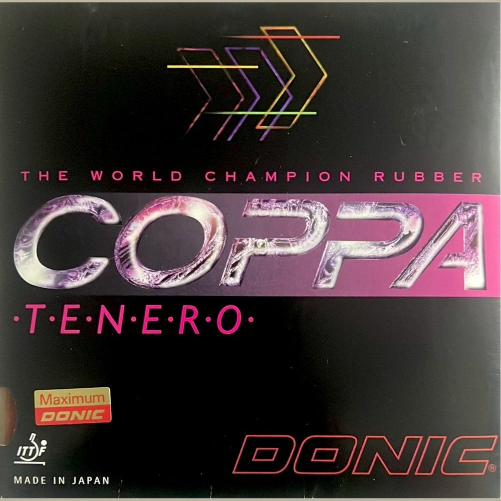 Donic Coppa Tenero Table Tennis Rubber - RED product image - Donic table tennis rubber