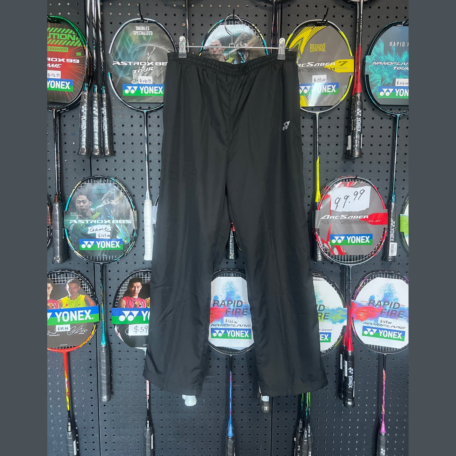 YONEX Sport Sweatpants Long Pants S155/60Y Black(007) 88801 product image - YONEX Badminton Apparel