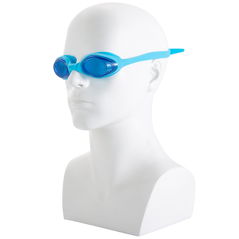 SPP Professional Anti-Fog Swim Goggles, Soft Silicone Nose Bridge, Waterproof, Clear View for Juniors G6200