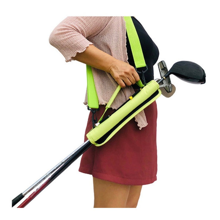 SPP Mini Golf Ball Gun Bag Portable Foldable Lithe Travel Shoulder  Carryable