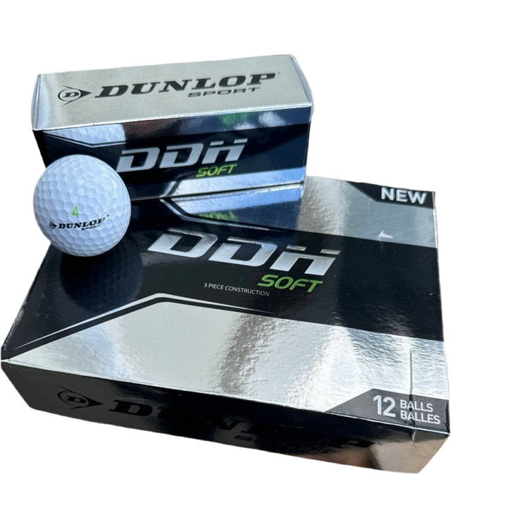 Dunlop DDH SOFT Golf Balls 3 Layers （3 PCS PER BOX）