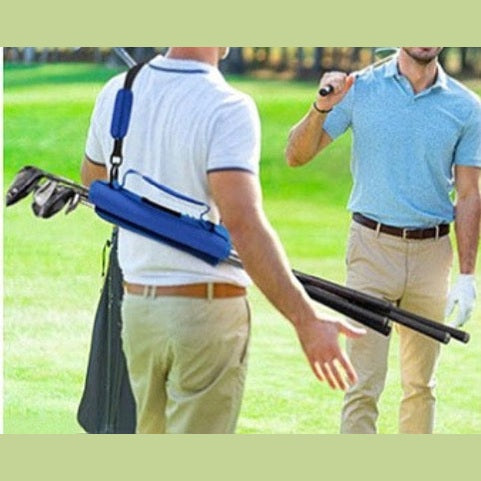 SPP Mini Golf Ball Gun Bag Portable Foldable Lithe Travel Shoulder  Carryable