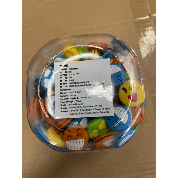 TAAN Tennis Vibration Dampeners Shock Absorber Racquet String Damping  Smiley