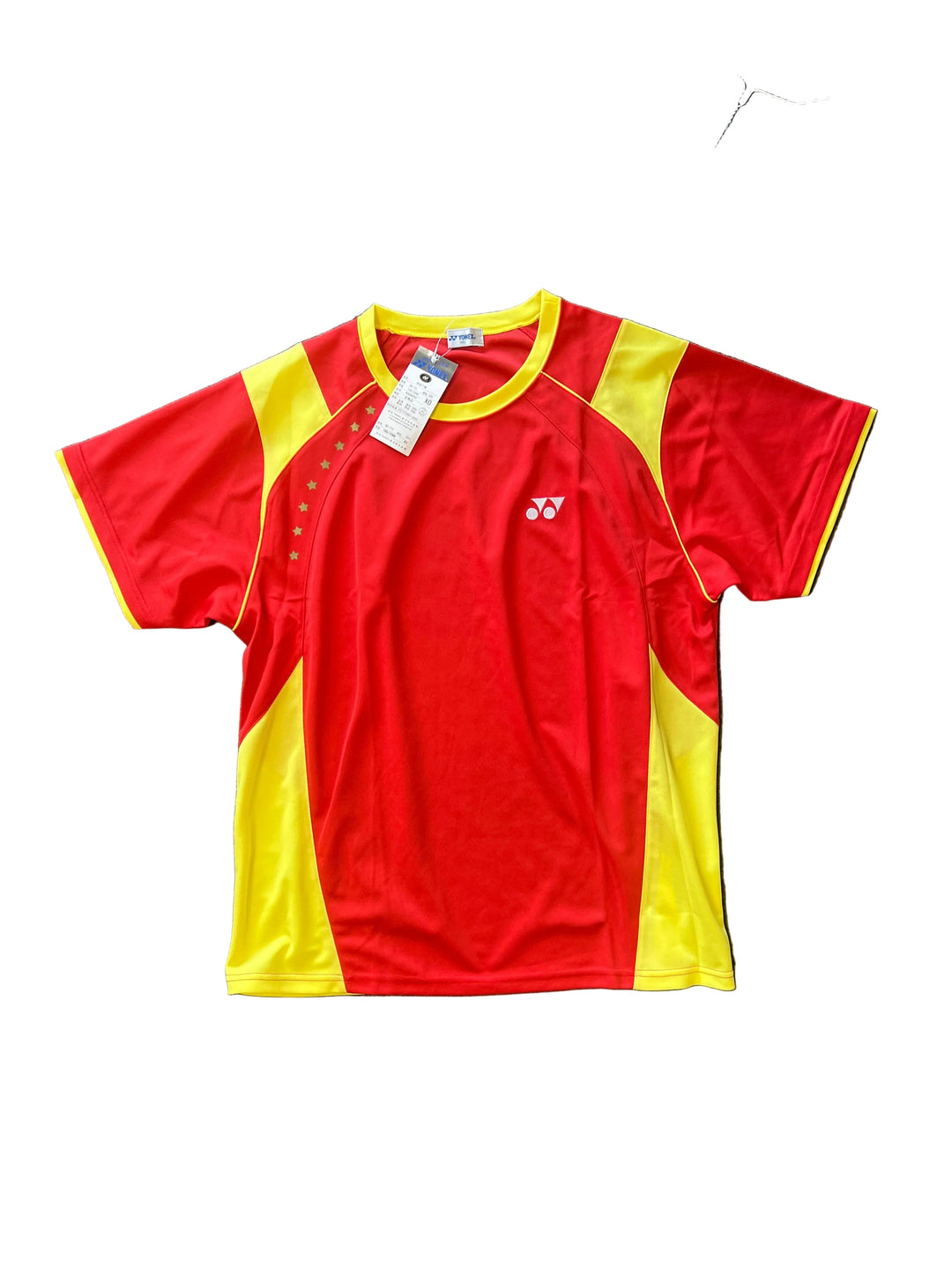 YONEX Man's Badminton Sport short sleeve BO-71C Beijing 2008 Olympic Games Competition Attire (ANTIQUES)