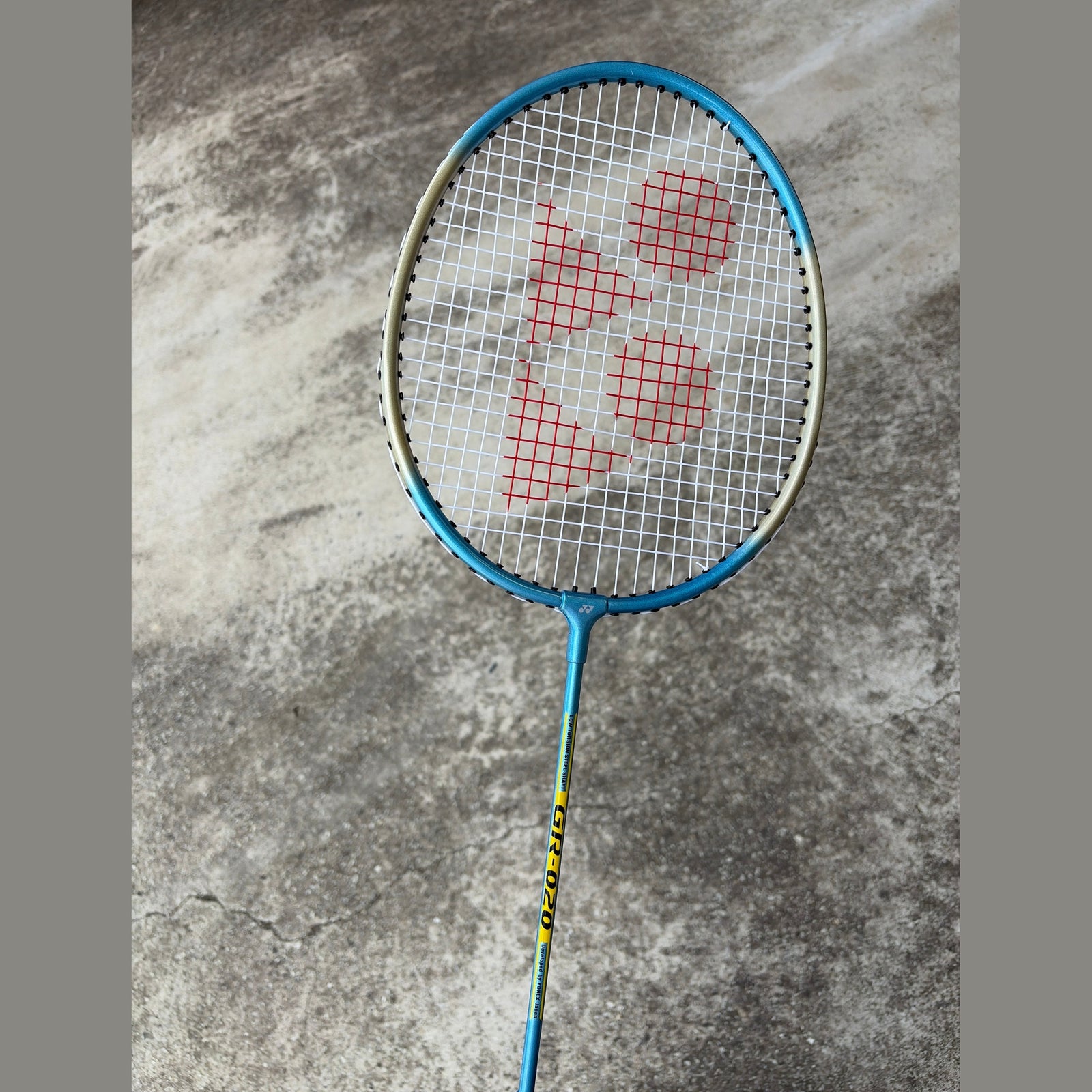 YONEX GR-020 Badminton Racket Metallic Blue G3 product image - YONEX Badminton Racket