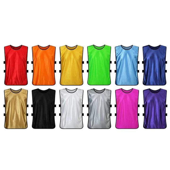 SPPHONEIX Team Training Sports Bibs Vests Soccer Basketball Football Rugby Netball Cricket Various team sports