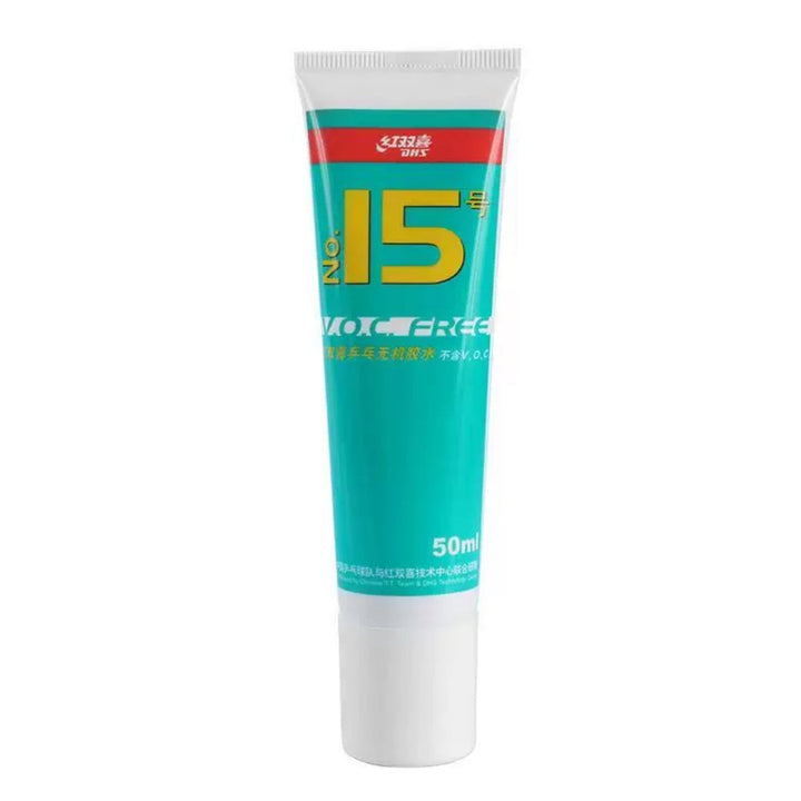 DHS NO.15 Table Tennis Glue with sponge (V.O.C Free)50ml/98ml/500ml