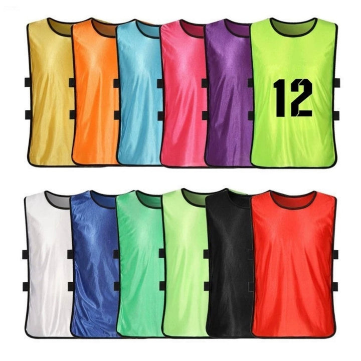 SPPHONEIX Team Training Sports Bibs Vests Soccer Basketball Football Rugby Netball Cricket Various team sports
