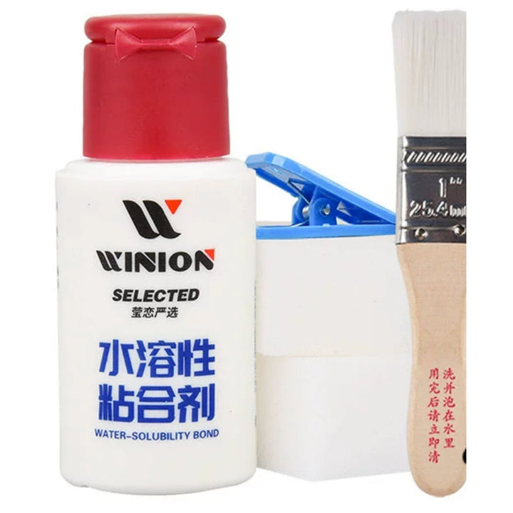WINION Table Tennis Water Solubility Bond Glue  (V.O.C Free) 60 ml For Table Tennis Rubber With Racket