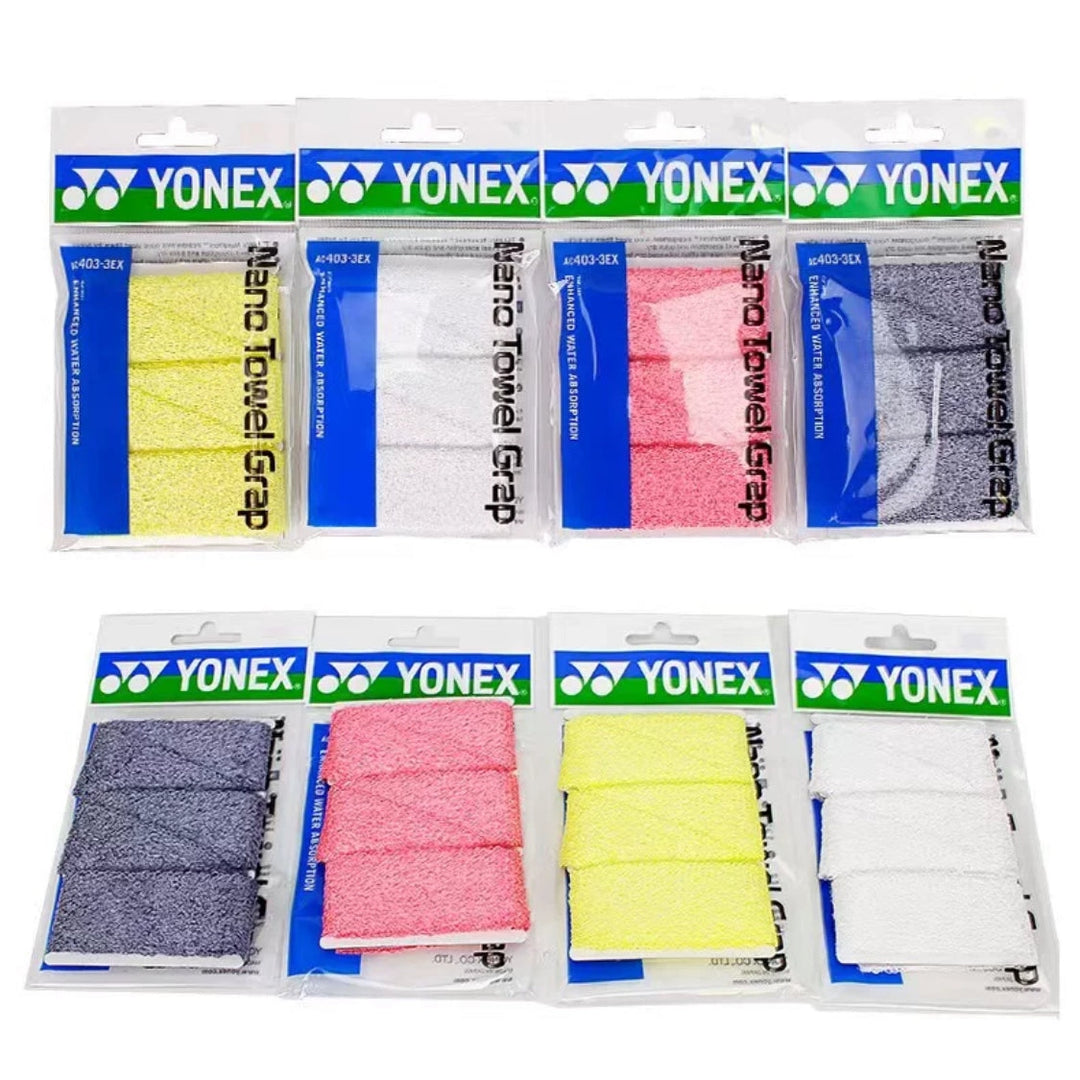 YONEX AC403-3EX Nano Towel Grap 3 Grips