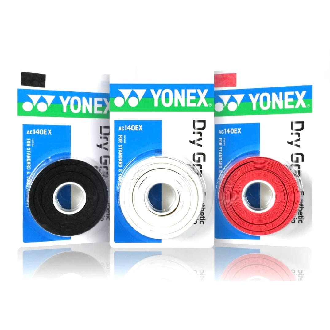 YONEX AC140EX Dry Grap 3 Grip Tape - BLACK product image - YONEX Racket Grip