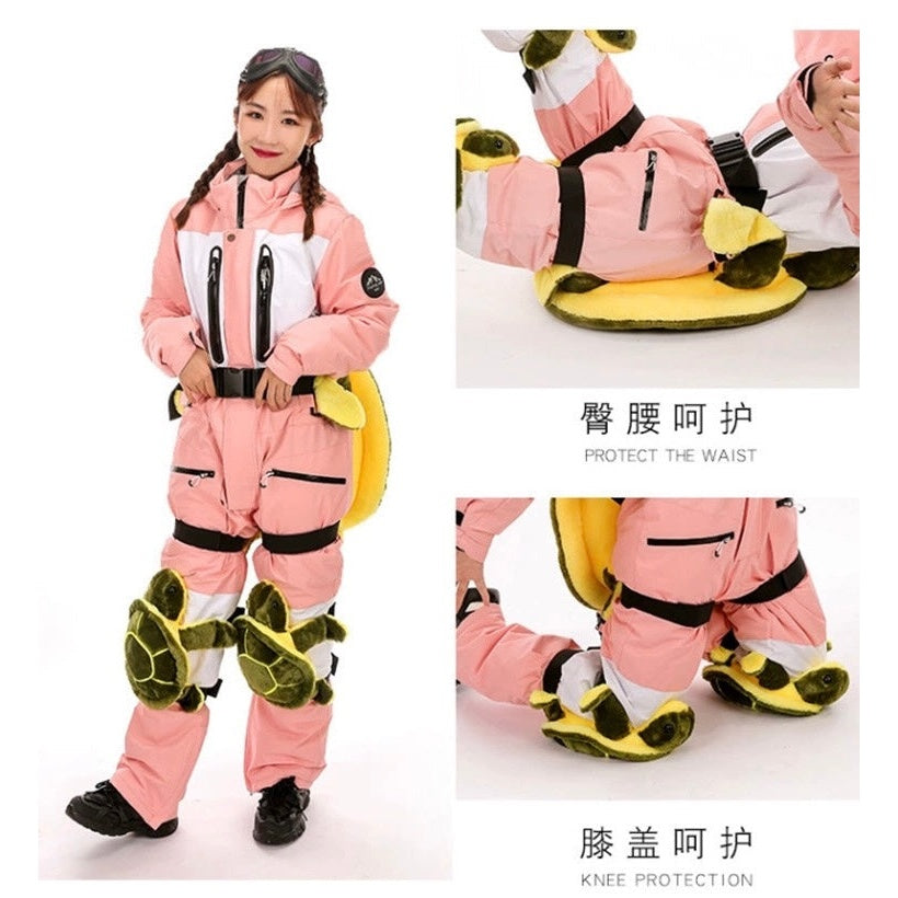 SPPHONEIX Ski Butt Tailbone knee Protection Pad Suit Ski Butt Tailbone Protection Gear Hip Padded Snowboard Ski Multiple Styles And Knee Protection Gear