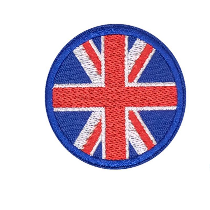 Mini Embroidered Flag Patch with Velcro – Tactical Hook & Loop Badge for Bags