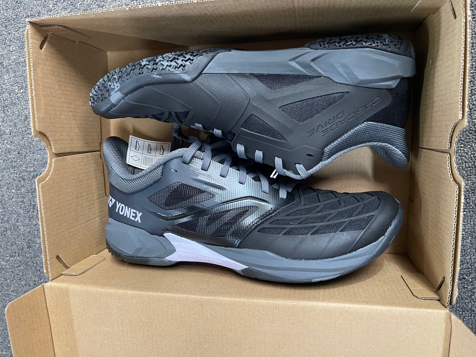 YONEX Power Cushion Cascade Drive 3 SHBCD3EX Black/Gray badminton shoes