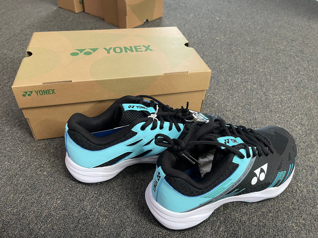 YONEX Power Cushion Cascade Accel Wide SHBCA1WEX Black/Ice Blue badminton shoes