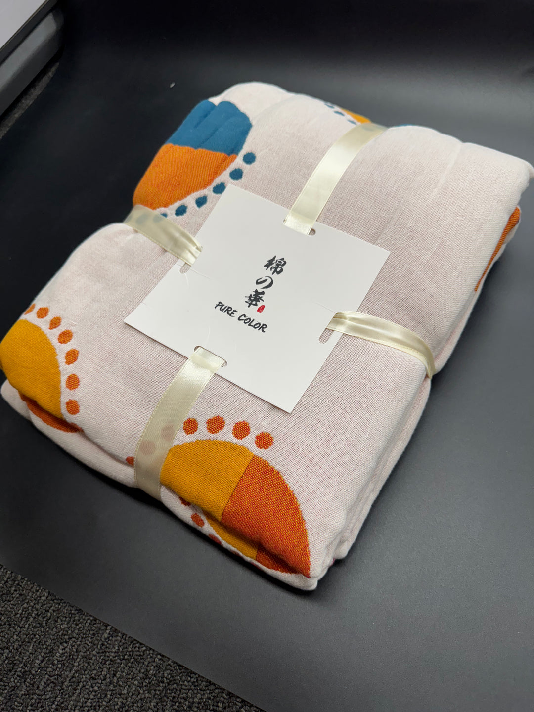 Pure Cotton Bath Towel – 4-Layer, Absorbent, Lint-Free, All-Cotton Household Bath Wrap