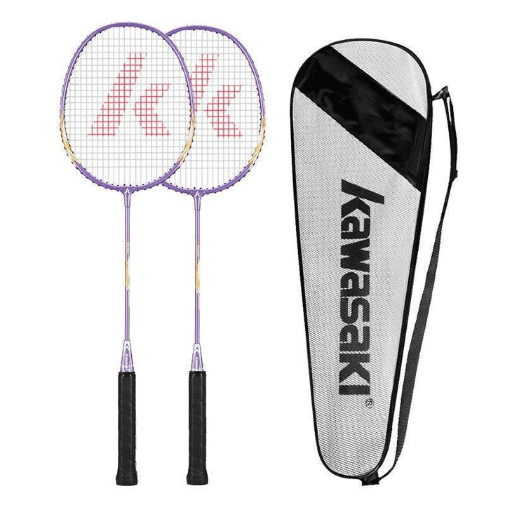 KAWASAKI UP-0160 UP-0182 Set Strung 2 Player Badminton