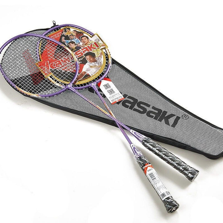 KAWASAKI UP-0160 UP-0182 Set Strung 2 Player Badminton