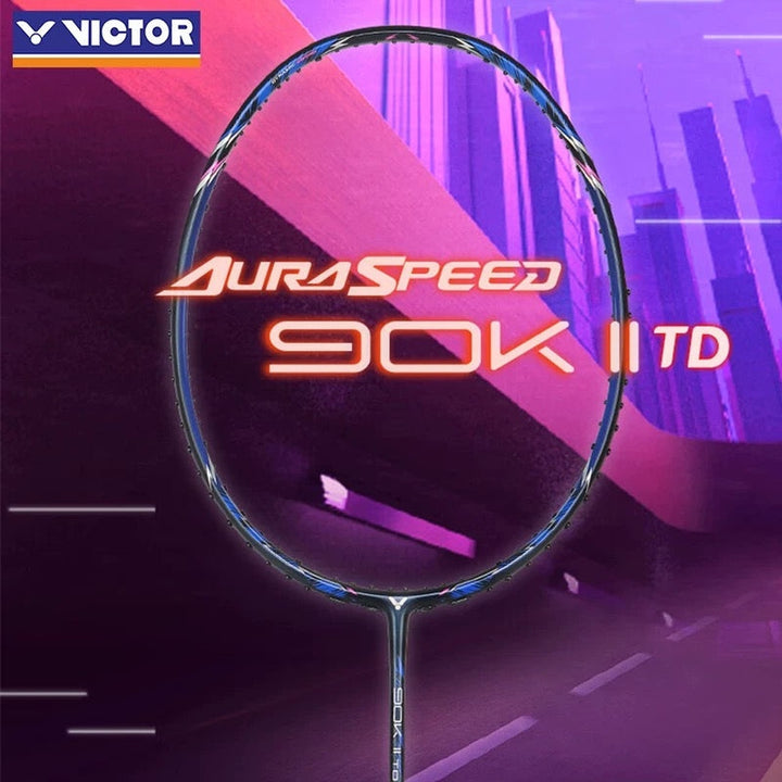 Victor AuraSpeed 90k 2 TD Badminton Racket Pink 4UG6
