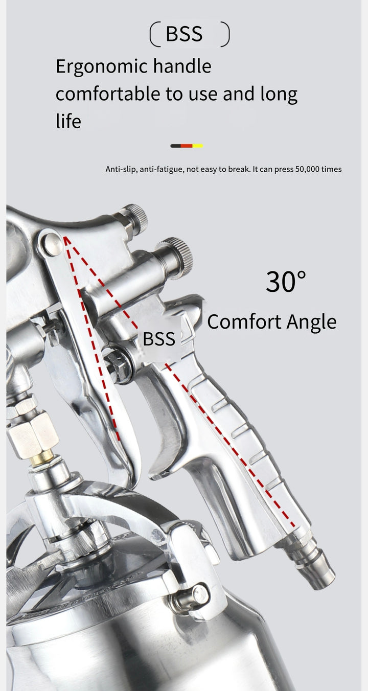 Handheld Pneumatic Paint Spray Gun – 2.0mm Nozzle, Suction Type, Model PQ 2