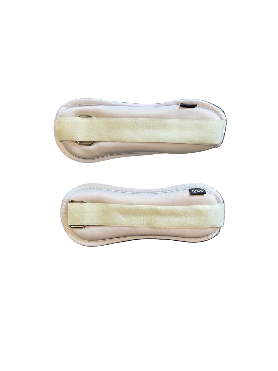 Close-up of weighted accessories shown in product photos