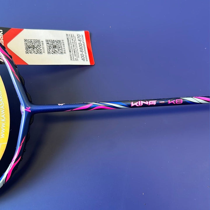 Kawasaki 4U KING  K8 Badminton Rackets 83g 30lbs with gift box