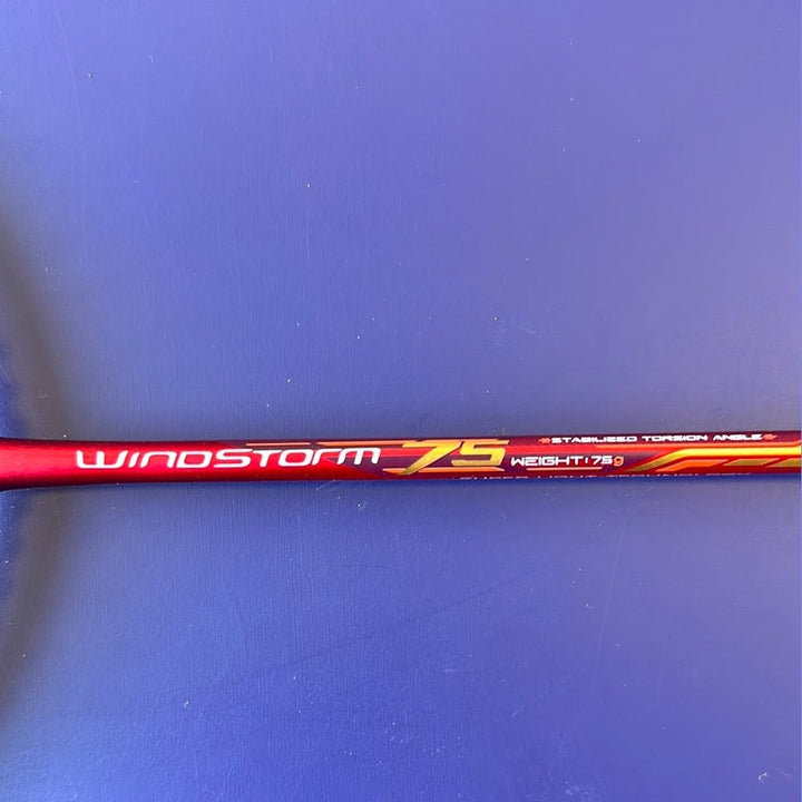Li Ning windstorm 75 red Badminton Racket 75g