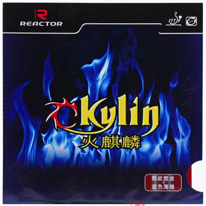 Reactor-Ckylin Table Tennis Rubber, High Elastic Blue Sponge