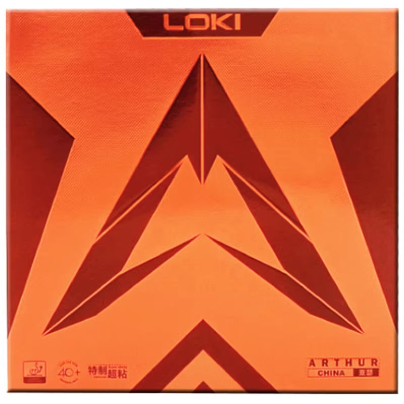 LOKI ARTHUR CHINA Table Tennis Rubber Tensor - Black product image - LOKI table tennis rubber