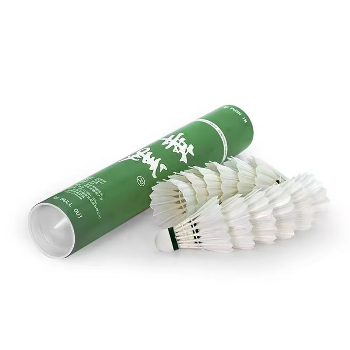 HUAMEI 12 PCS A7 All-round Duck Feather Badminton Shuttlecock
