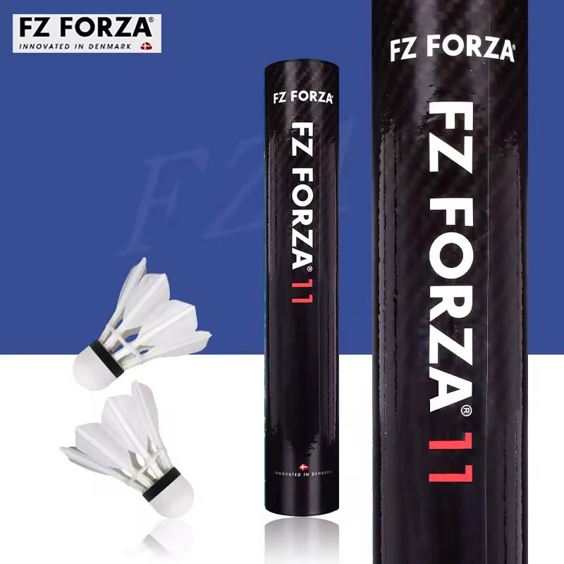 FZ FORZA 11 FZ11 12 PCS Goose Feather Badminton Shuttlecock