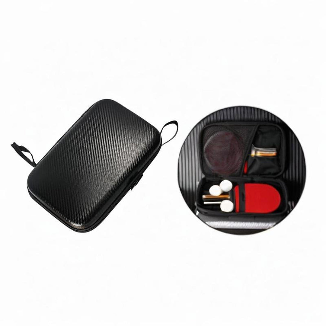 SPP Carbon Ping Pong Paddle Case Lightweight Cover for Paddles Balls Travel