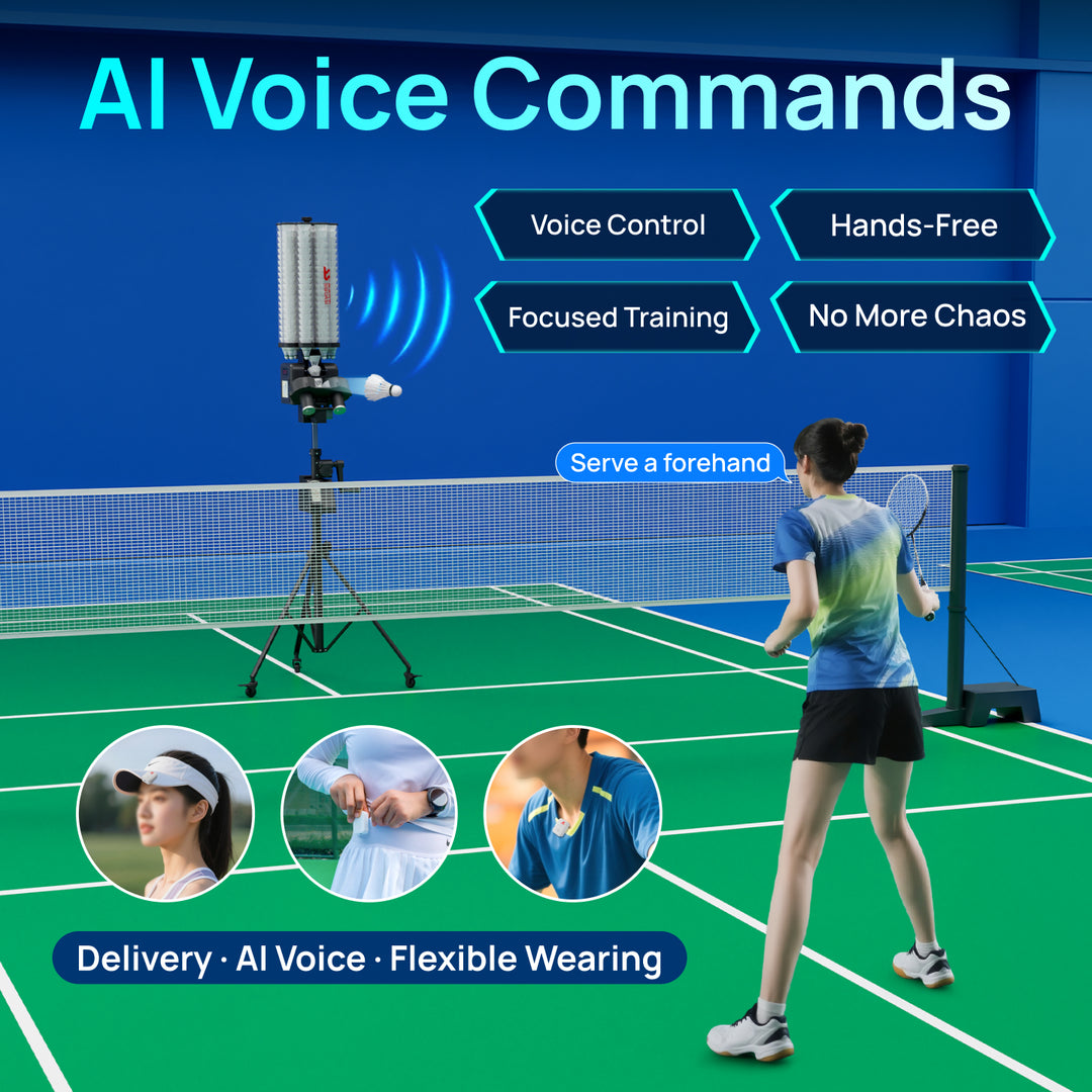 SIBOASI Badminton Machine B7 PRO