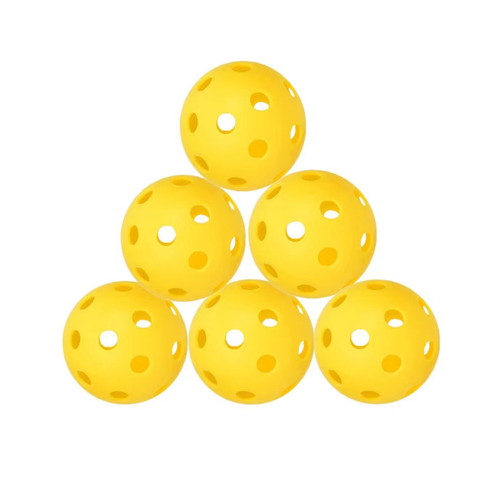 SPPHONEIX Pickleball Ball 26/40-hole Indoor&outdoor Balls 6Pcs 12Pcs