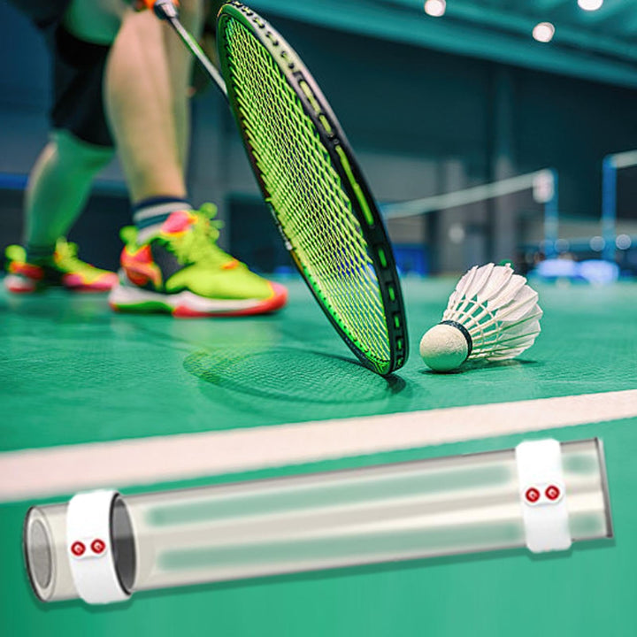 SPP Magnetic Badminton Shuttlecock Holder Tube - Portable & Secure Shuttlecock Organizer for Backyard, PE Class, Park, Gym