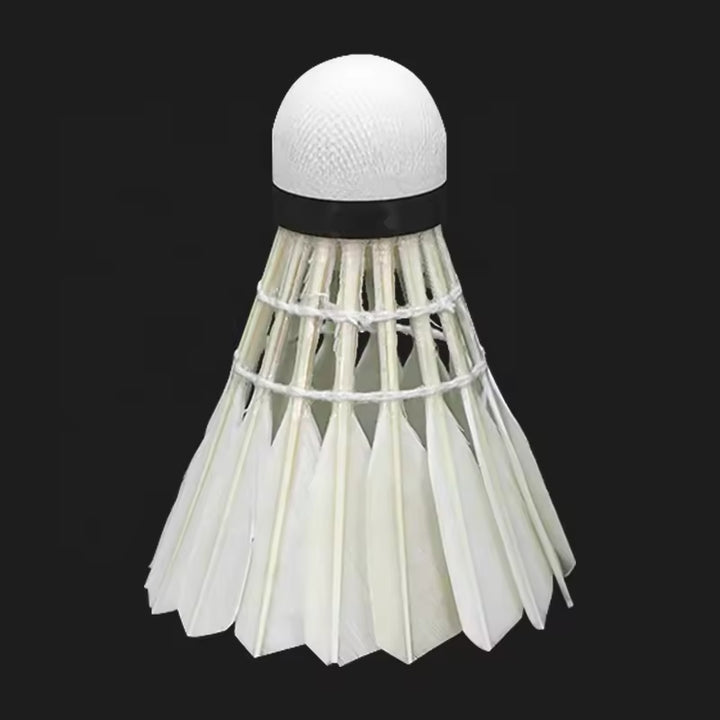 HUAMEI 12 PCS A8 Goose Feather Badminton Shuttlecock